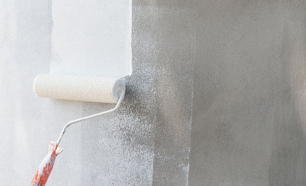 Peinture blanche murs et plafonds