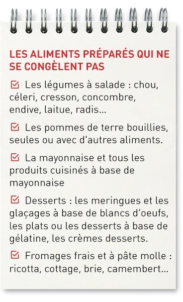 ceux qui ne se congèlent pas 