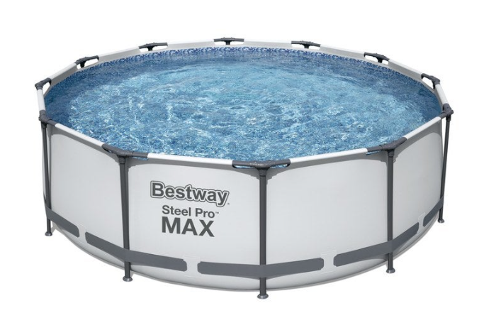 Piscines tubulaires rondes ou ovales d'une hauteur supérieure à 1,22 mètre BESTWAY de marque Power Steel, Steel Pro