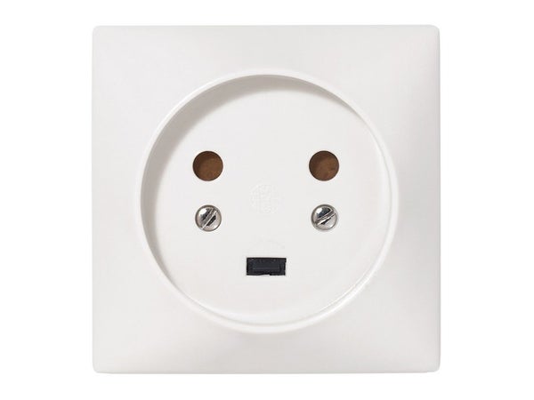 Socle 2P+T 20A, Legrand, Blanc