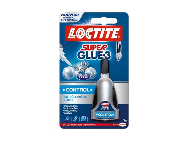 Colle Glue Liquide Super Glue 3 Liquide Loctite, 3 G