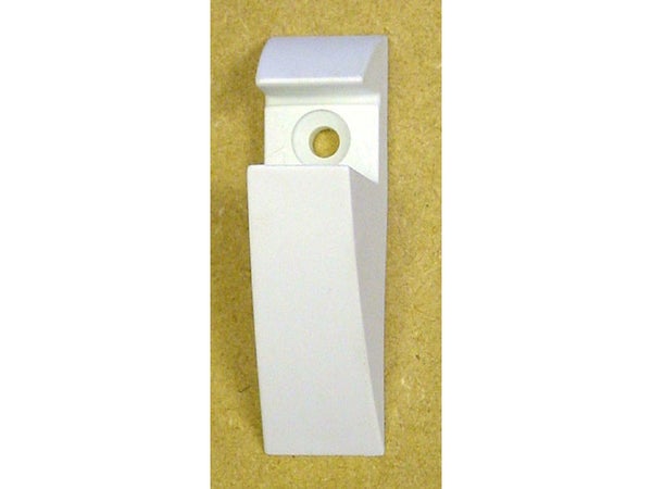 Equerre Pince Express Plastique Plastifié Blanc, H.8.5 X P.4 Cm