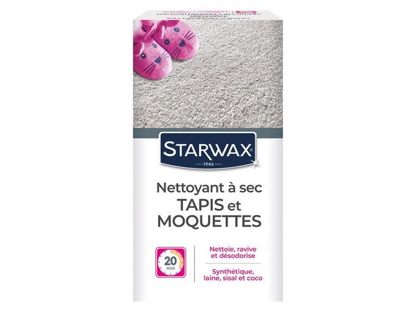 Nettoyant À Sec Tapis Et Moquette Starwax 0.5 Kg