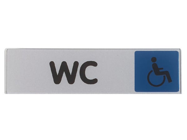 Plaque Wc Handicapés En Plastique