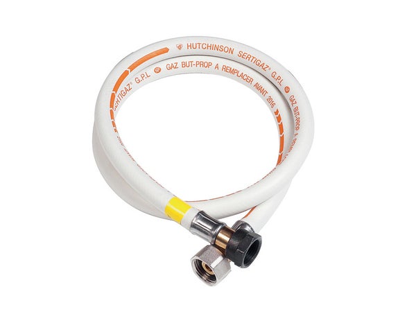 Tuyau Caoutchouc Gaz Bp, Garantie 10 Ans, H.100 Cm Gazinox