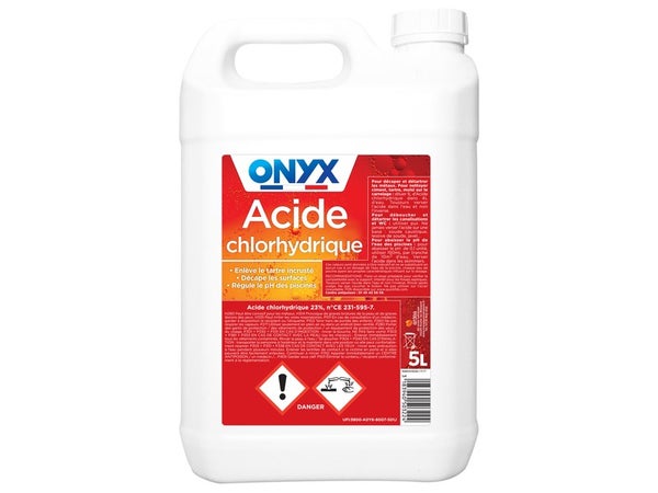 Acide chlorhydrique 23% ONYX 5L