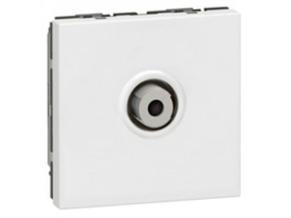 Prise Tv Type F Mosaic, Legrand, Blanc