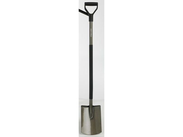Bêche Acier Fiskars Manche Acier L.125 Cm