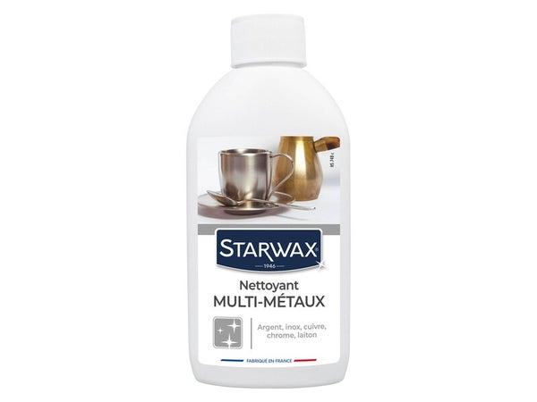 Nettoyant Multimétal Starwax, Incolore, 250Ml Liquide, 250 Ml