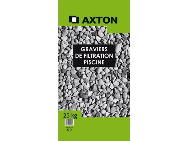 Graviers de filtration AXTON, 25 Kg