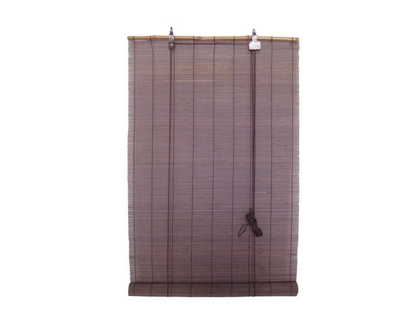 Store Enrouleur Tamisant, Chocolat Bambou, L.90 X H.180 Cm
