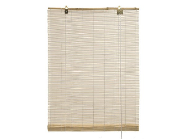 Store Enrouleur Tamisant, Naturel Bambou, L.120 X H.180 Cm