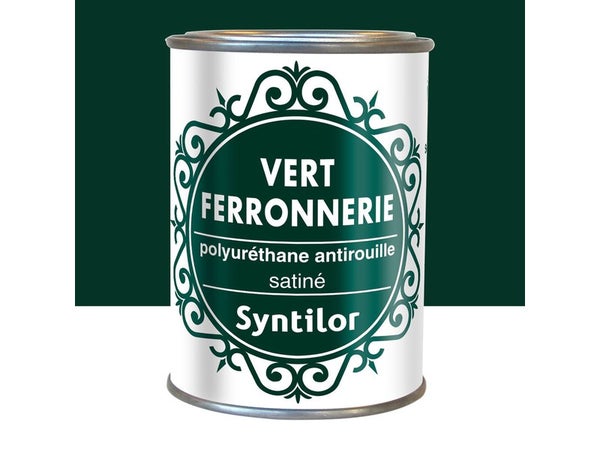 Peinture Ferronnerie Extérieur Syntilor, Vert, 0.25 L