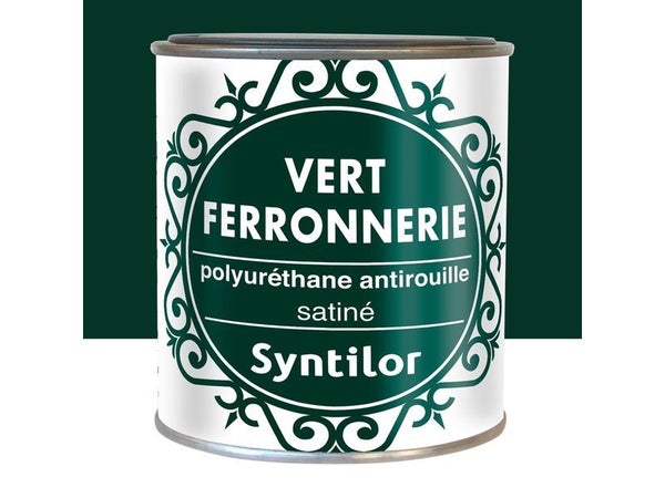 Peinture Ferronnerie Extérieur Syntilor, Vert, 0.375 L