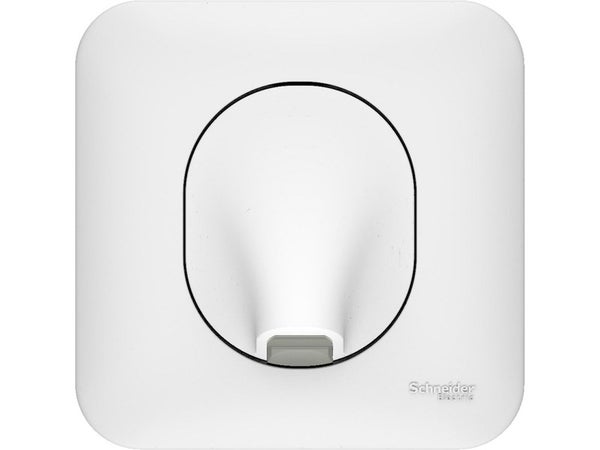 Sortie De Câble Ovalis, Blanc, Schneider Electric