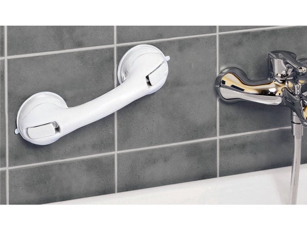 Barre Ventouse À Fixer, Plastique, L.29 Cm Barre Ventouse 30 Cm Blanc