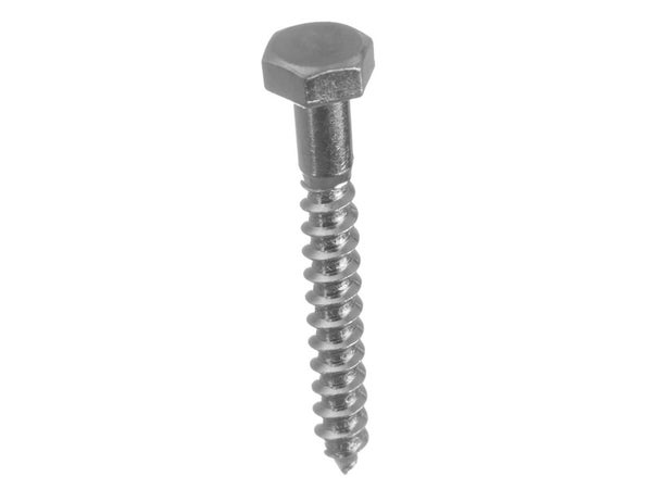Tirefond Acier Galvanisé Tête Hexagonale Suki, Diam.6 Mm X L.100 Mm