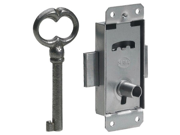 Serrure De Meuble Acier En Applique Hettich 20 Mm Réversible
