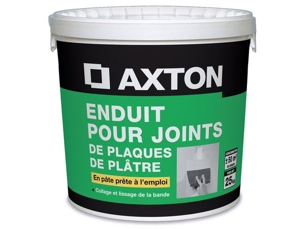 Enduit pour joint en pâte AXTON, 25 kg