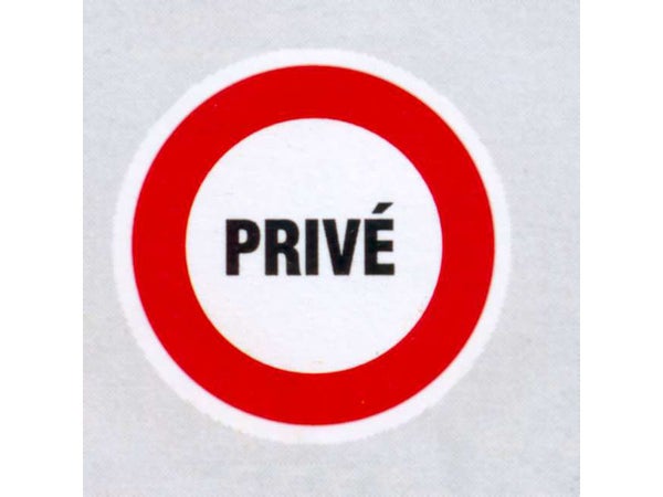 Disque Privé En Plastique