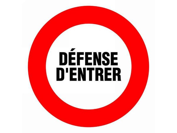 Disque Défense D'Entrer En Plastique
