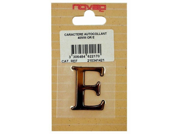 Lettre E En Plastique