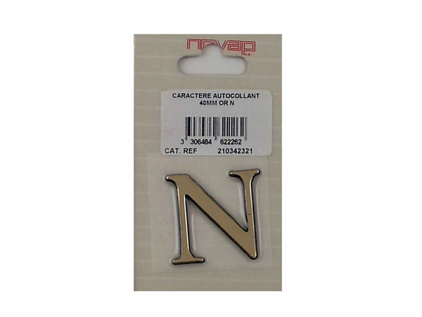Lettre N En Plastique