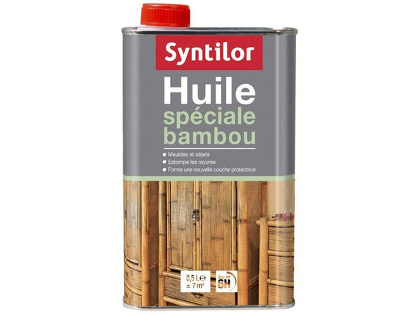 Huile À Base De Composants Naturels Meuble Et Objets Syntilor, 0.5 L, Incolore