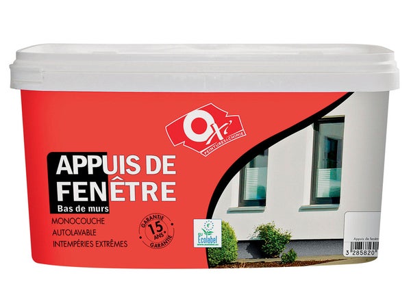 Peinture Appui De Fenêtre Oxytol, Blanc, 2.5 L