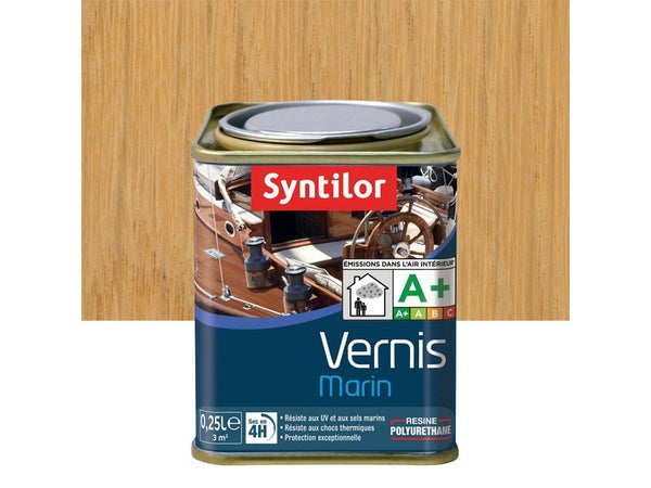 Vernis Marin Bois Syntilor Incolore Brillant 0.25 L