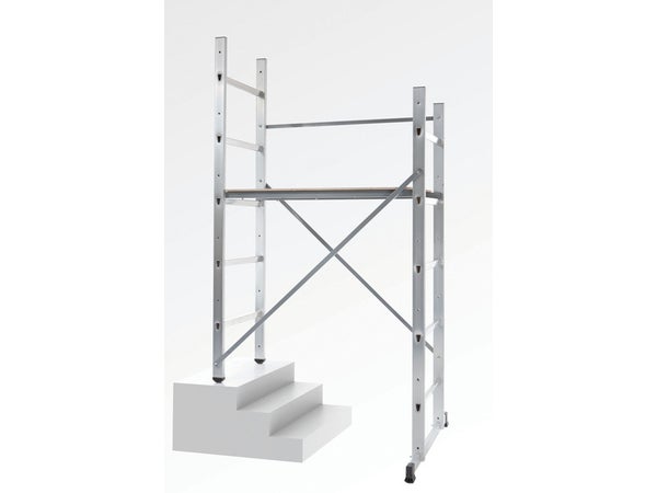 Echafaudage Aluminium Hobbystep H3 Hauteur De Travail 3 M