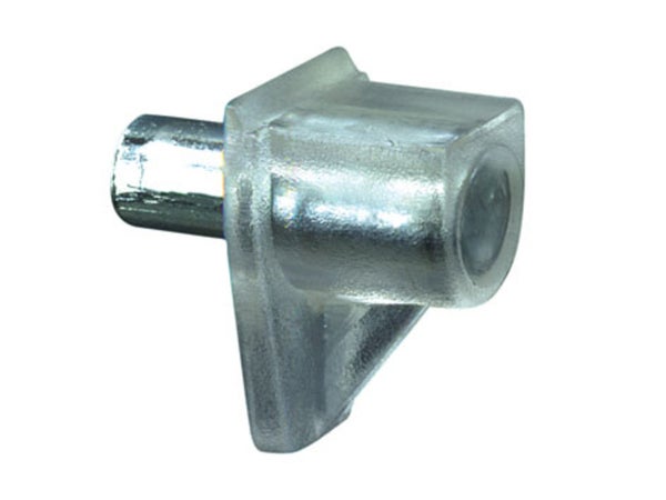 Lot De 20 Taquets À Enfoncer, Plastique Translucide, Diam.5 Mm