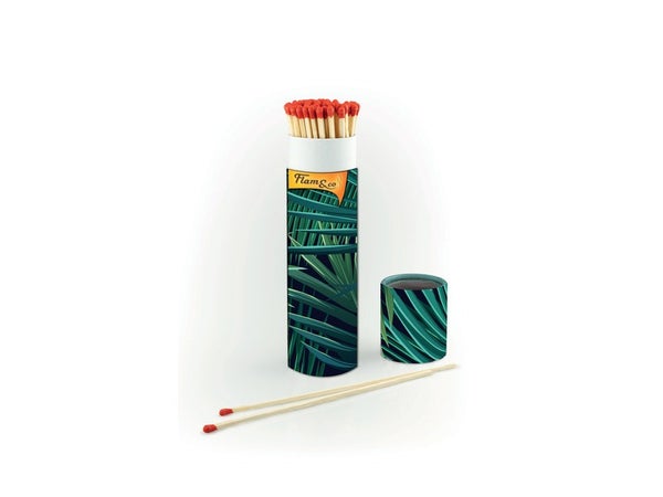 Tube de 65 llumettes géantes FLAM & CO, FSC