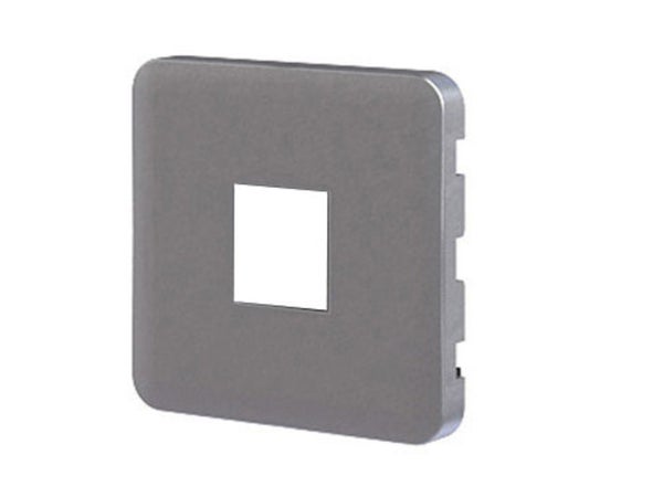 Cache Prise Rj45, Prise Double Chargeur Usb Cosy, Lexman Aluminium Mat