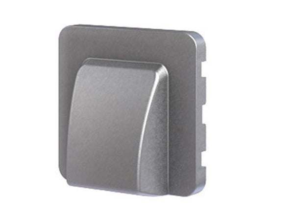 Cache Sortie De Câble Cosy, Lexman Aluminium Mat