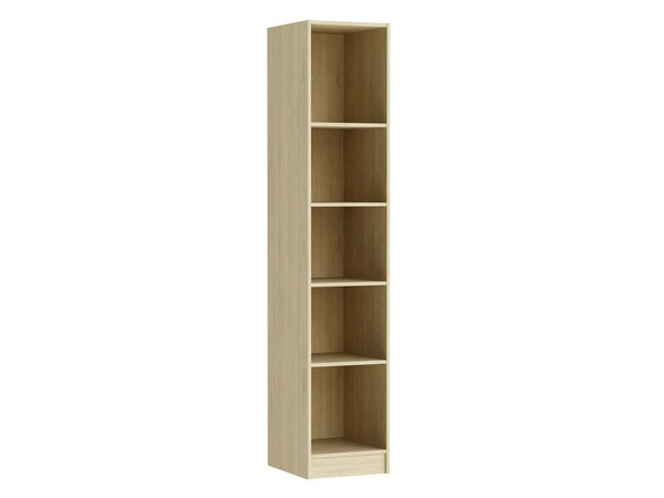 Caisson SPACEO home, effet chêne naturel H.200 x l.40 x P.45 cm