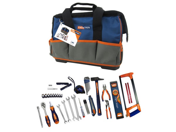 Sac À Outils De Mécanicien 60 Pièces Dexter