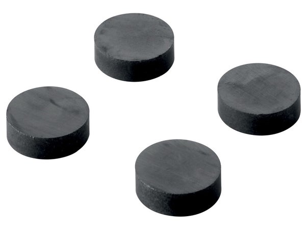 Lot De 4 Aimants Magnétiques Hettich, L.18 X Diam.18 Mm
