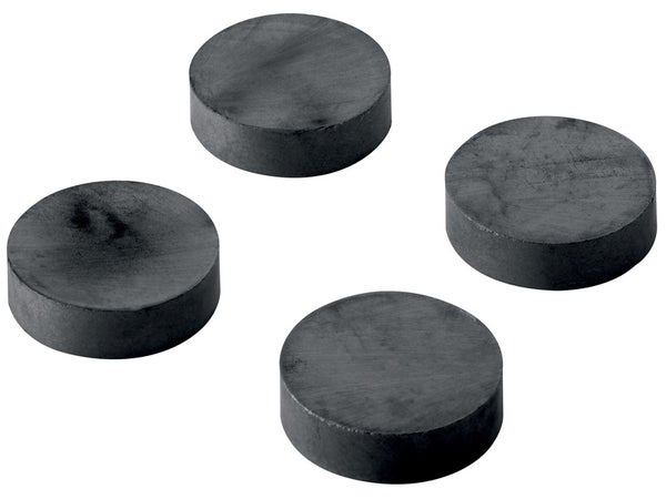 Lot De 4 Aimants Magnétiques Hettich, L.30 X Diam.30 Mm