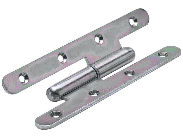 Paumelle Inox Pour Meuble Hettich, L.140 X L.55 Mm