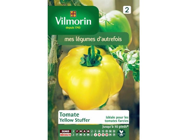 Tomate Yellow Stuffer Vilmorin 0.2 G