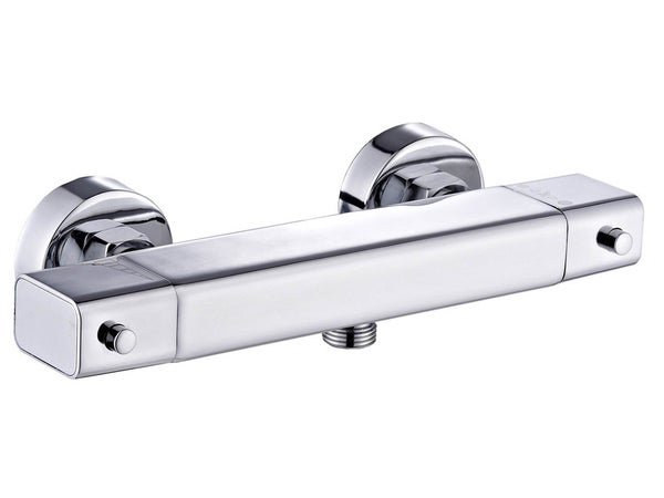 Mitigeur Thermostatique Douche Chrome Chromé, Edouard Rousseau Nix