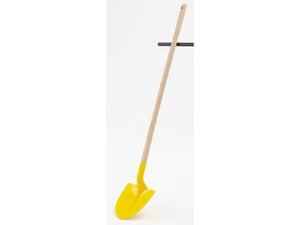 Pelle Ronde Acier Manche Bois L.120 Cm