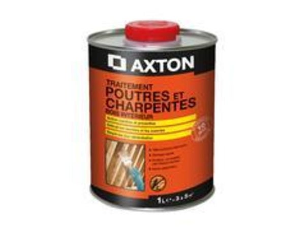 Traitement Du Bois Poutre Et Charpente Axton 10 Ans, 1 L