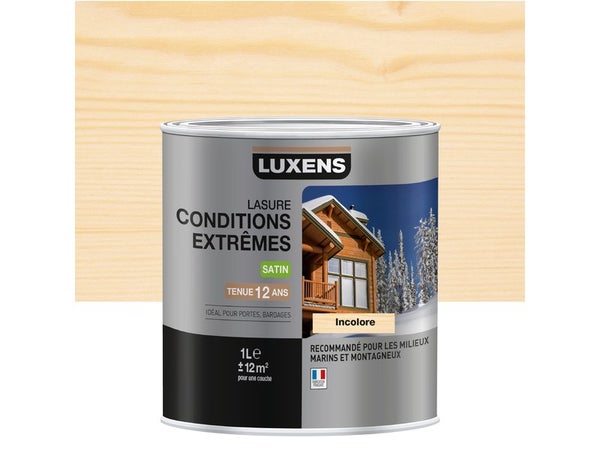 Lasure Luxens Conditions Extrêmes 1 L, Incolore