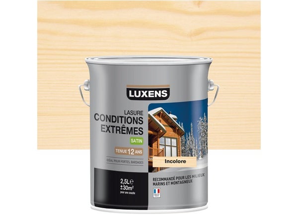 Lasure Luxens Conditions Extrêmes 2.5 L, Incolore