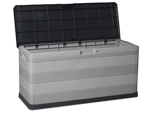  Coffre Non Résine Noir / Gris, 280 L