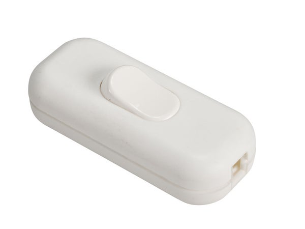 Interrupteur Interrupteur Blanc, 2 A, 500 W Maxi