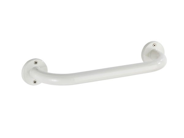 Barre D'Appui À Fixer, Inox, L.36 Cm, Blanc