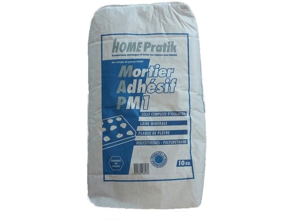 Mortier Adhésif Pm 1 Home Pratik, 10 Kg